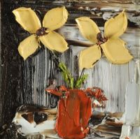 FLOWERS IN VASE by Colin Flack at Ross's Online Art Auctions