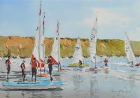 PREPARING TO SAIL by Kenny Hayes at Ross's Online Art Auctions