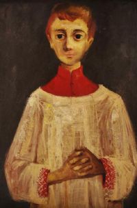 THE CHOIR BOY by Daniel O'Neill at Ross's Online Art Auctions