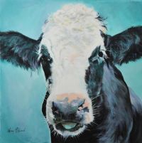 THE COW'S LICK by Wendy McKeown at Ross's Online Art Auctions