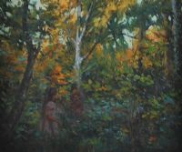 CHILDREN OF THE FOREST by Norman Teeling at Ross's Online Art Auctions