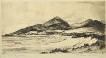 THE MOURNE MOUNTAINS by Robert Cresswell Boak ARCA at Ross's Online Art Auctions