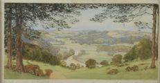 THE VALE OF AVOCA, WICKLOW by Robert Cresswell Boak ARCA at Ross's Online Art Auctions