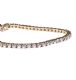 LADY'S SILVER & CRYSTAL TENNIS BRACELET at Ross's Online Art Auctions