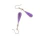 PAIR OF 9 CARAT GOLD AMETHYST DROP EARRINGS at Ross's Online Art Auctions