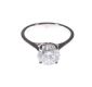18 CARAT WHITE GOLD DIAMOND SOLITAIRE RING at Ross's Online Art Auctions