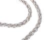 STERLING SILVER ROPE LINK NECKLACE at Ross's Online Art Auctions