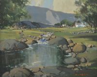RIVER, DONEGAL by George K. Gillespie at Ross's Online Art Auctions