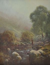 THE TROUT STREAM, GLENARIFF by Michael McCarthy at Ross's Online Art Auctions