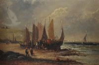 UNLOADING THE CATCH by English School at Ross's Online Art Auctions