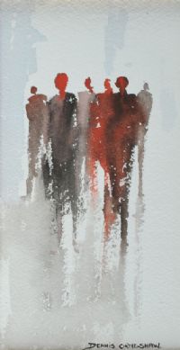 GROUP OF SIX by Dennis Orme Shaw at Ross's Online Art Auctions