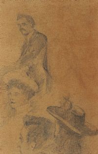 FIGURE STUDIES II by William Conor RHA RUA at Ross's Online Art Auctions
