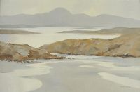 MULRANNY, MAYO by Desmond Turner RUA at Ross's Online Art Auctions