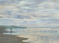 PORTSTEWART STRAND by George Stainer at Ross's Online Art Auctions