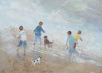 SKIMMING STONES by Tom Kerr at Ross's Online Art Auctions