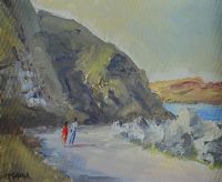 THE ANTRIM COAST ROAD by Tom McGoldrick at Ross's Online Art Auctions
