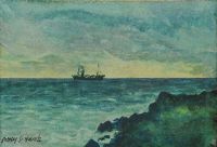 OFF DUBLIN BAY by William Percy French at Ross's Online Art Auctions