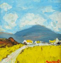 HOMES OF DONEGAL by Marie Carroll at Ross's Online Art Auctions