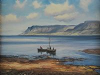 RED BAY by William Henry Burns at Ross's Online Art Auctions