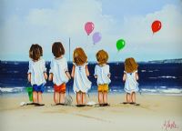 FAMILY DAY OUT by Michelle Carlin at Ross's Online Art Auctions