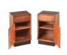PAIR OF RETRO BEDSIDE PEDESTALS at Ross's Online Art Auctions