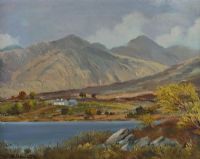 THE MAAMTURKS, CONNEMARA by David Overend at Ross's Online Art Auctions