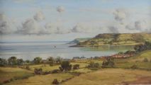 SOUTH BAY, CARNLOUGH by Samuel McLarnon UWS at Ross's Online Art Auctions