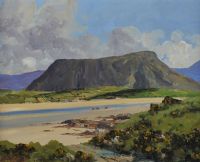 MUCKISH, DONEGAL by Hugh McIlfatrick at Ross's Online Art Auctions