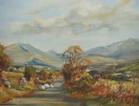 HILL FARMING by Vittorio Cirefice at Ross's Online Art Auctions