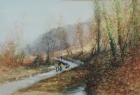 TOLLYMORE FOREST by William Cunningham at Ross's Online Art Auctions