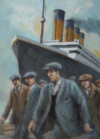 TITANIC MEN by James McDonald at Ross's Online Art Auctions
