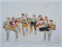 THE PULSE OF MUSIC, NUMBER 2 by J.B. Vallely at Ross's Online Art Auctions
