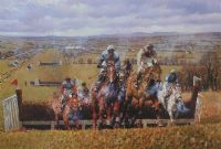 THE LAST JUMP by Peter Curling at Ross's Online Art Auctions