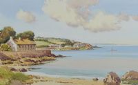 THE ANTRIM COAST by Samuel McLarnon UWS at Ross's Online Art Auctions