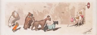 DIRTY DOGS OF PARIS SERIES by Boris O'Klein at Ross's Online Art Auctions