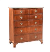 EARLY 20TH CENTURY MAHOGANY CHEST OF DRAWERS at Ross's Online Art Auctions