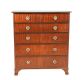 EARLY 20TH CENTURY MAHOGANY CHEST OF DRAWERS at Ross's Online Art Auctions
