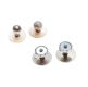 GENT'S SILVER & MOTHER OF PEARL CUFFLINK & STUD SET at Ross's Online Art Auctions