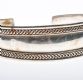 ENGRAVED OPEN SILVER BANGLE at Ross's Online Art Auctions