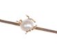 9 CT GOLD & CULTURED PEARL BAR BROOCH at Ross's Online Art Auctions