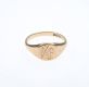 9 CT GOLD SIGNET RING at Ross's Online Art Auctions
