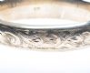 ENGRAVED SILVER BANGLE at Ross's Online Art Auctions