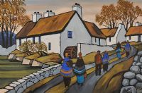 EARLY MORNING AT THE MILL by J.P. Rooney at Ross's Online Art Auctions