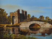 BUNRATTY CASTLE by David Overend at Ross's Online Art Auctions