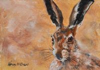 HARE I by Wendy McKeown at Ross's Online Art Auctions