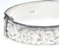 HEAVY ENGRAVED SILVER BANGLE at Ross's Online Art Auctions