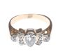 ANTIQUE GOLD PEAR SHAPED DIAMOND RING at Ross's Online Art Auctions