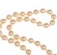 STRING OF CULTURED MAJORICA PEARLS WITH SILVER CLASP at Ross's Online Art Auctions