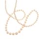 GRADUATED STRING OF POMPADOUR SIMULATED PEARLS at Ross's Online Art Auctions