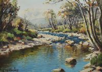 THE RIVER DUN by Charles McAuley at Ross's Online Art Auctions